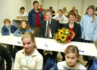 Allererster Schultag an der Realschule Eching