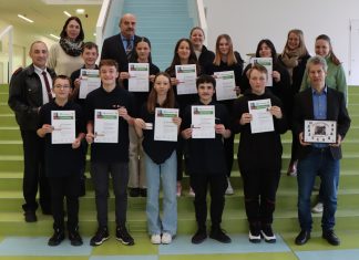Verstärkung bei den DB-Schülerbegleitern an der Imma-Mack-Realschule!
