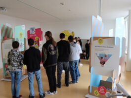 Ausstellung zur Alkoholprävention an der Imma-Mack-Realschule Eching